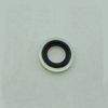 Self-centering bonded gasket