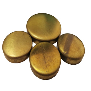 Various shapes and sizes of copper freezing plugs / water plugs / engine covers support various customization