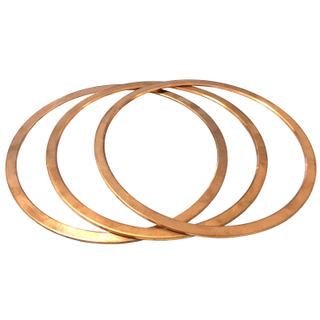 Copper Washer Flat O Ring Gasket 158*174*2/2.5/3